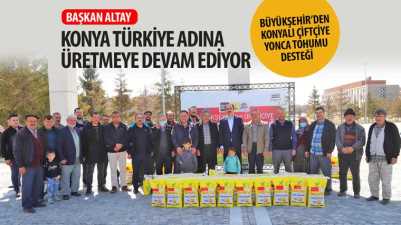 Başkan Altay: “Konya Türkiye Adına Üretmeye Devam Ediyor”