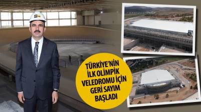 Türkiye’nin İlk Olimpik Veledromu İçin Geri Sayım Başladı