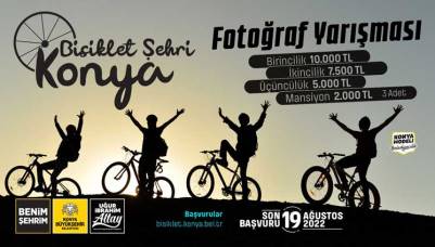 “Bisiklet Şehri Konya” Fotoğraf Yarışmasıyla Bisiklet ve Fotoğraf Sanatı Buluşacak